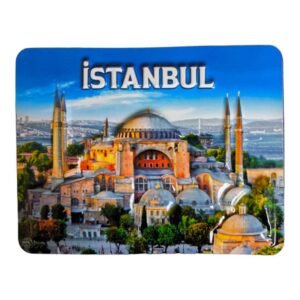 Istanbul Themed Embossed PVC Magnet MRS1254-IST – 70 × 90 mm